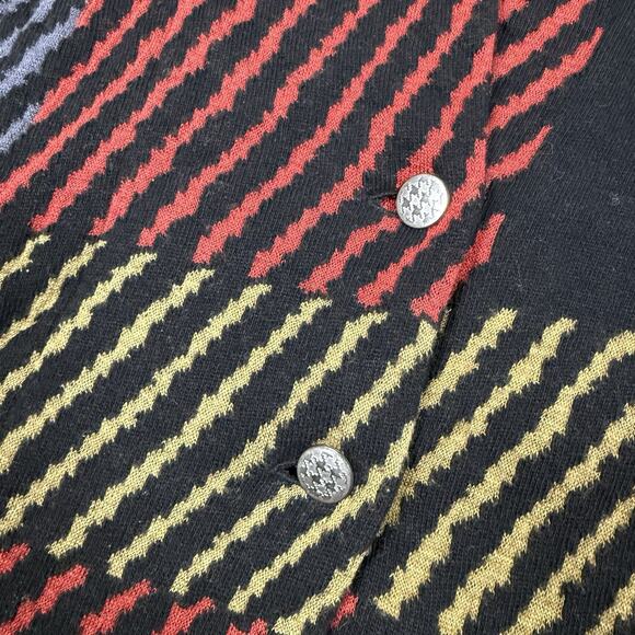 Anthropologie Aldomartins Cardigan Coat Size M Plaid Wool Cashmere Blend Long - Picture 2 of 7